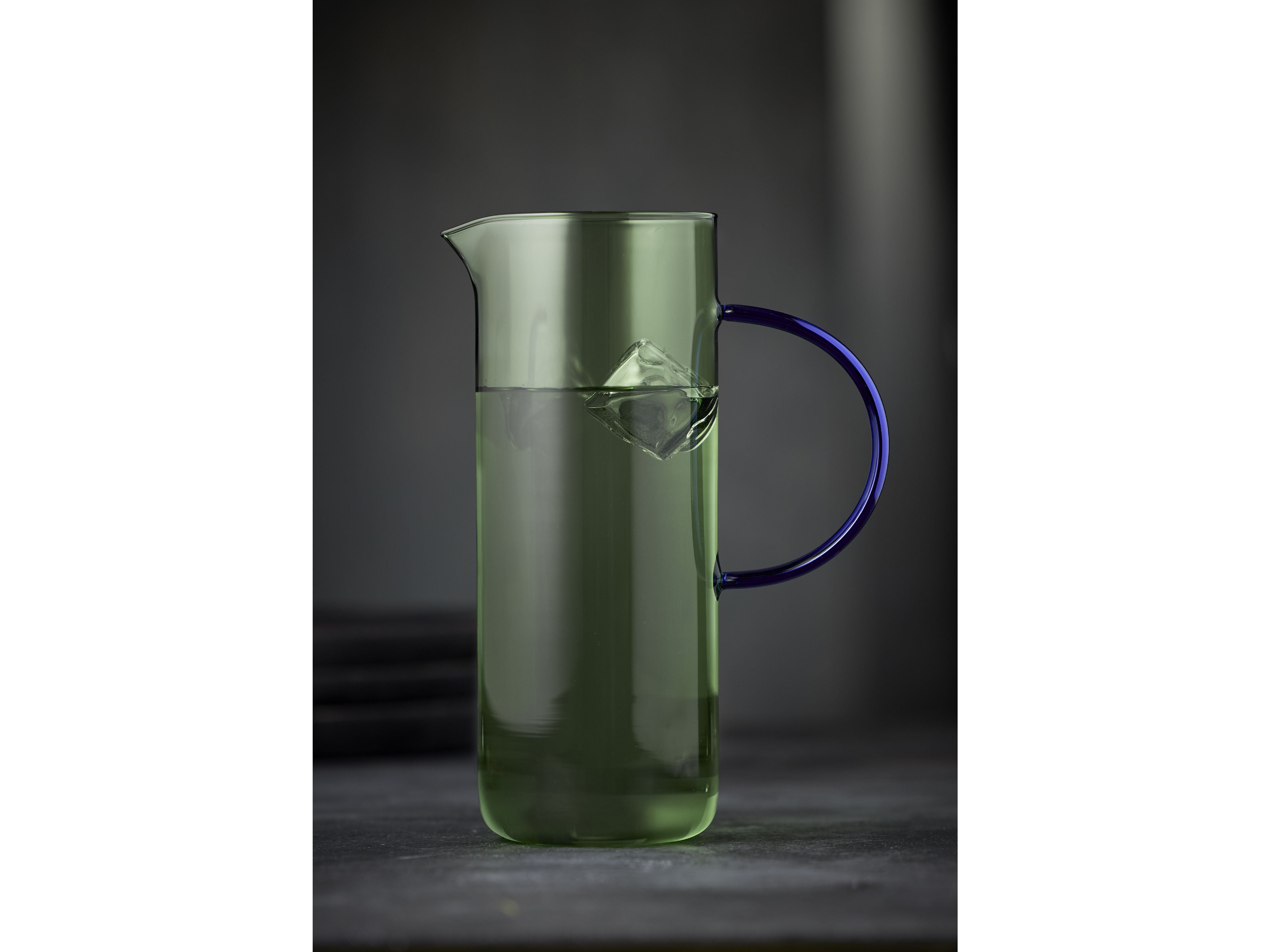 [product_category]-Lyngby Glas Torino Glass Jug 1,1 L, Green/Blue-Lyngby Glas-5722000301950-30195-LYN-2