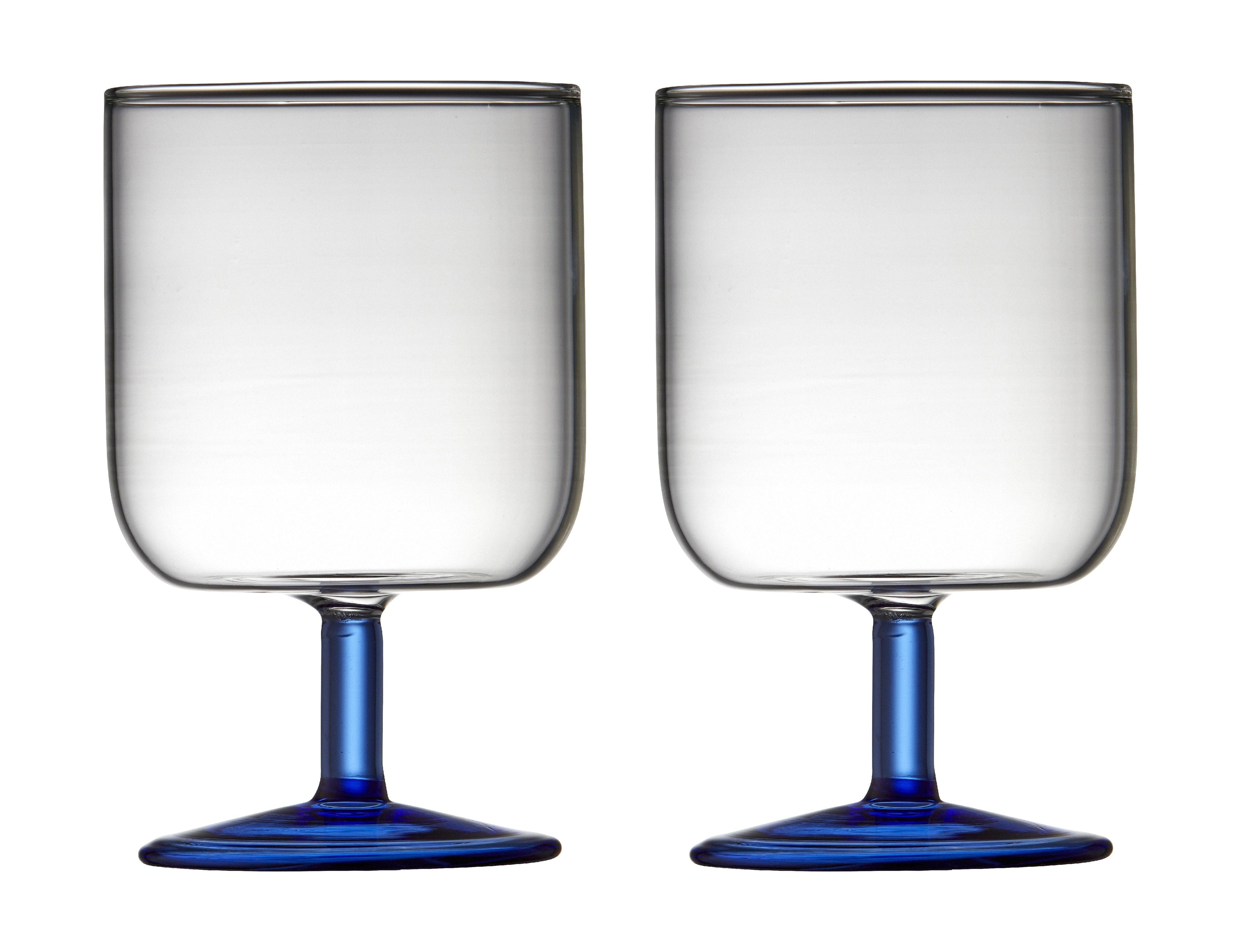[product_category]-Lyngby Glas Torino Wine Glass 30 Cl 2 Pcs, Clear/Blue-Lyngby Glas-5722000302032-30203-LYN-1