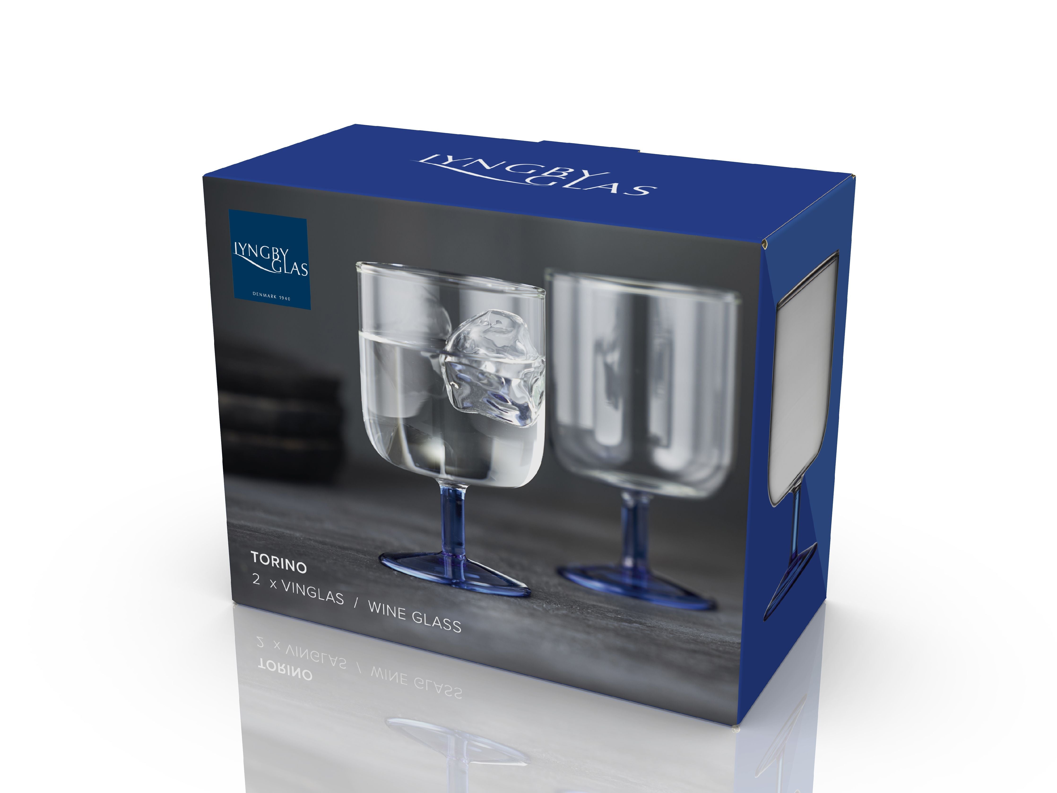 [product_category]-Lyngby Glas Torino Wine Glass 30 Cl 2 Pcs, Clear/Blue-Lyngby Glas-5722000302032-30203-LYN-2