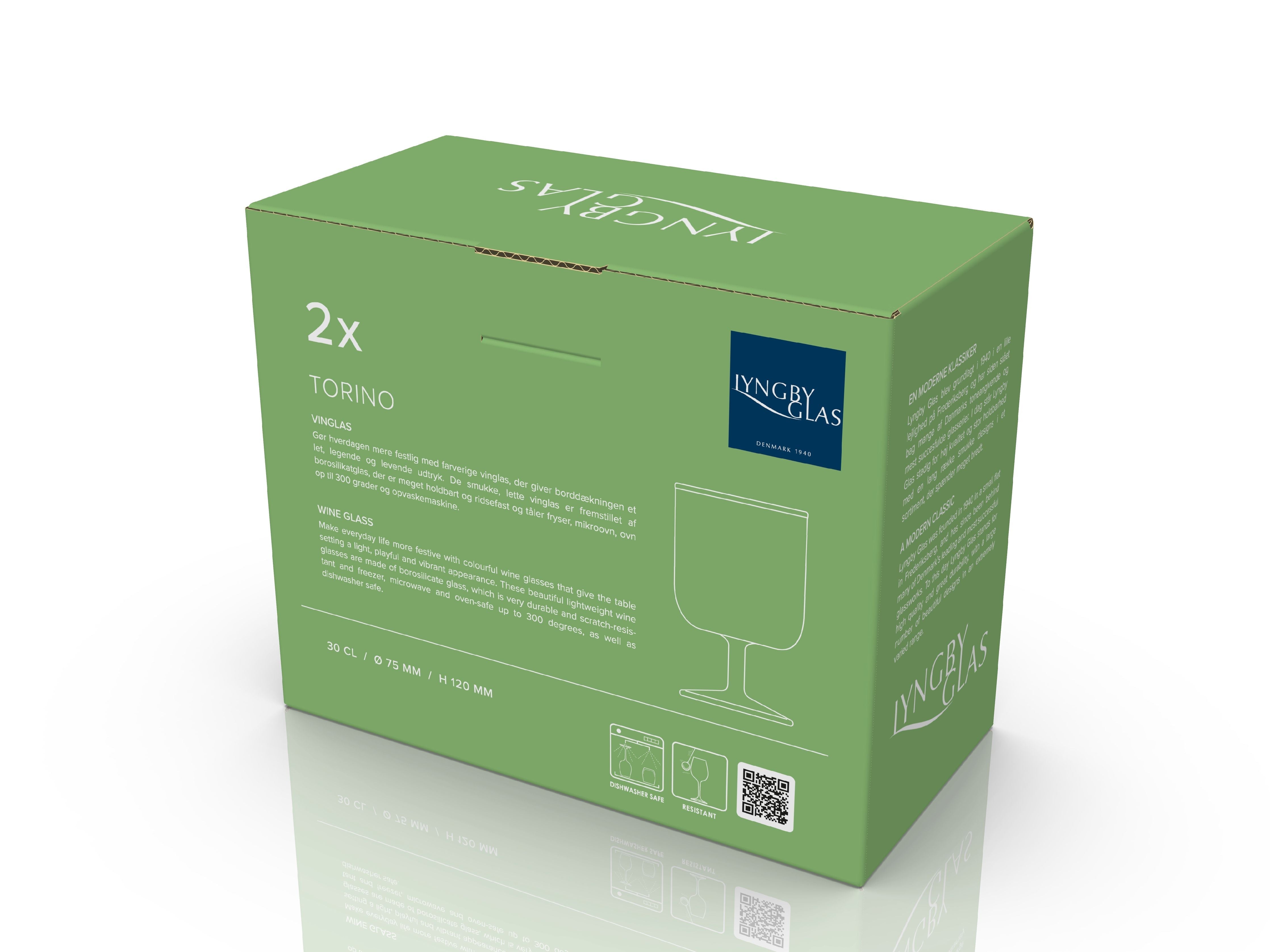 [product_category]-Lyngby Glas Torino Wine Glass 30 Cl 2 Pcs, Green/Blue-Lyngby Glas-5722000302049-30204-LYN-4