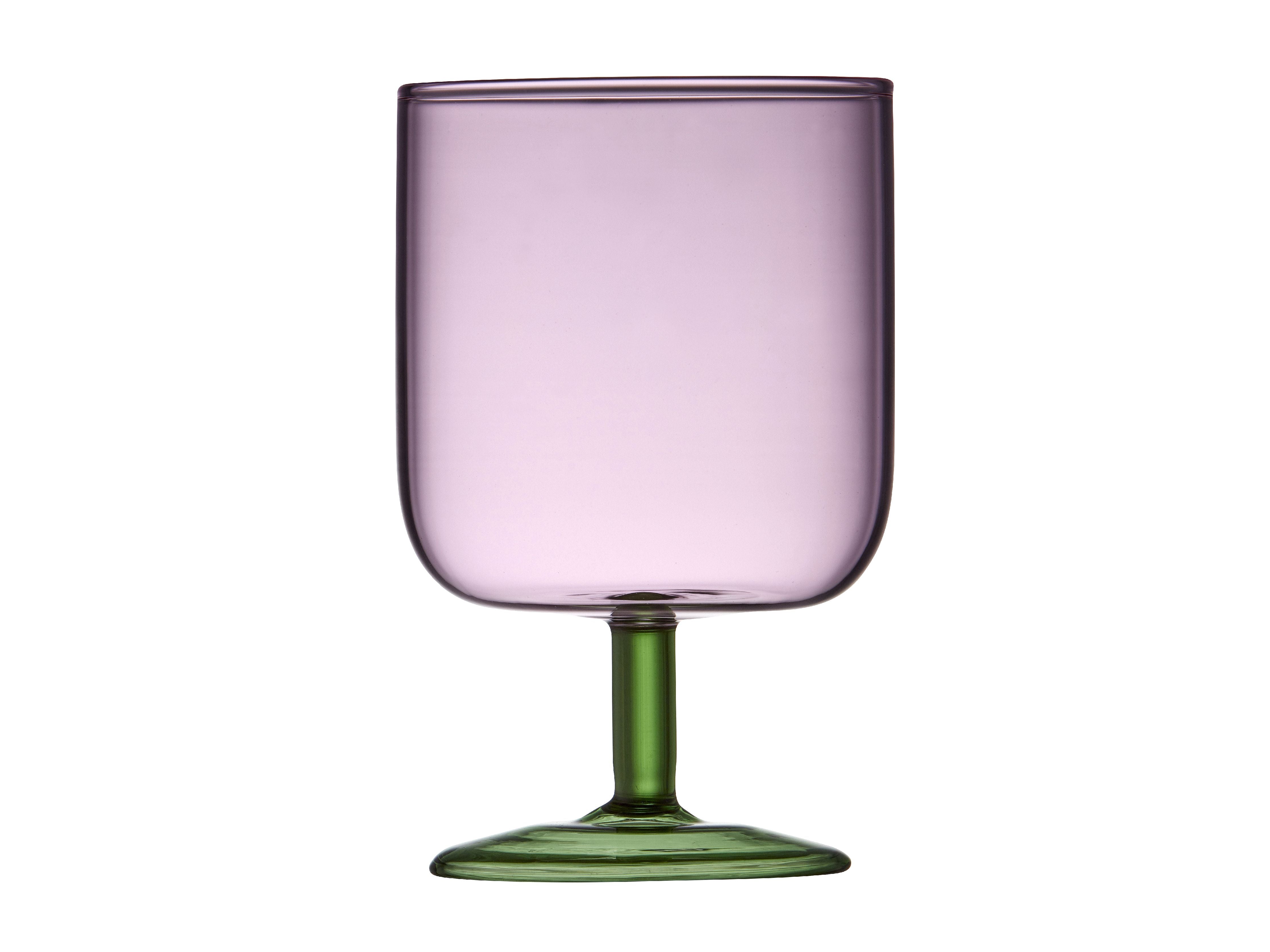 [product_category]-Lyngby Glas Torino Wine Glass 30 Cl 2 Pcs, Pink/Green-Lyngby Glas-5722000302056-30205-LYN-3