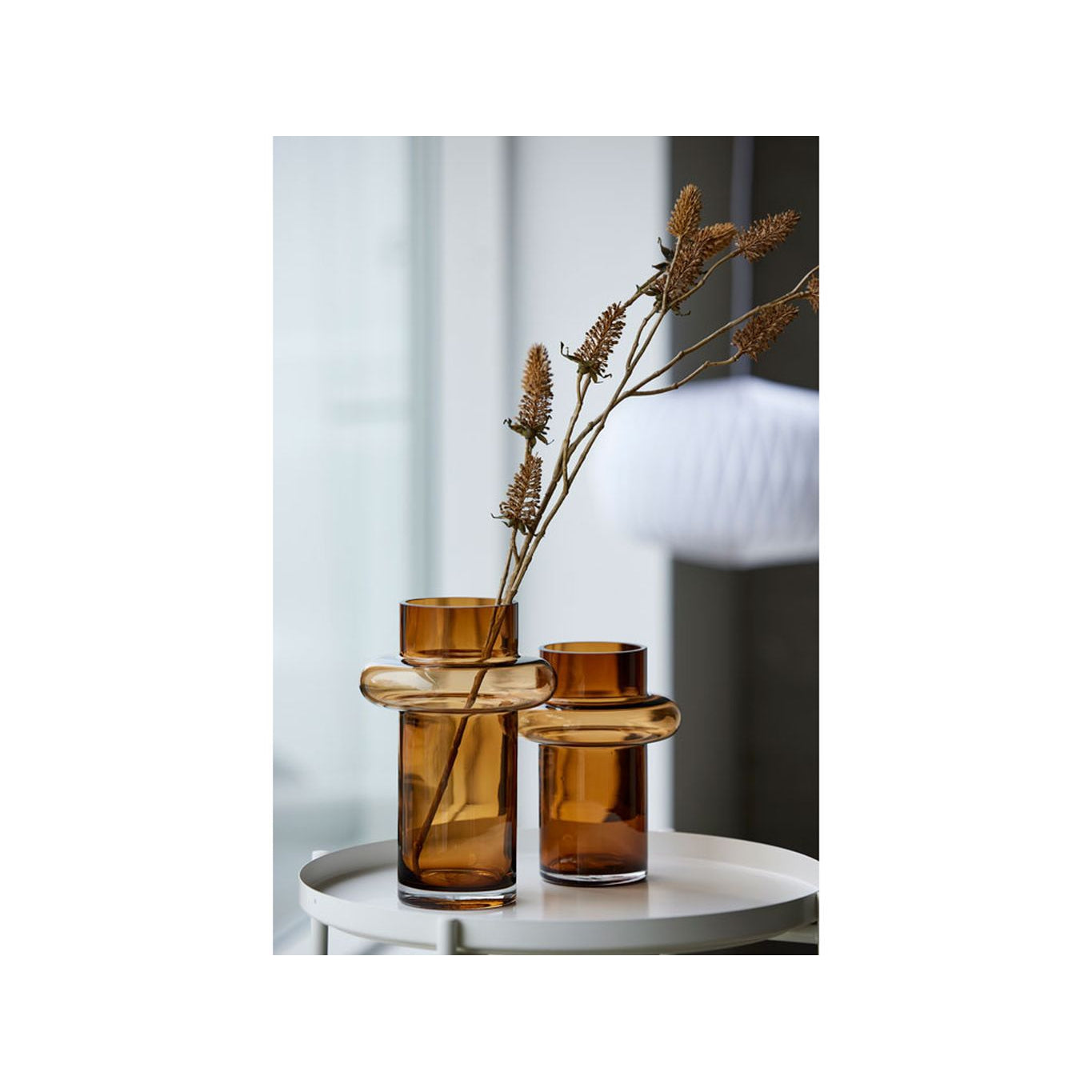 [product_category]-Lyngby Glas Tube Vase H: 20 Cm, Amber-Lyngby Glas-5722000235569-23556-LYN-11