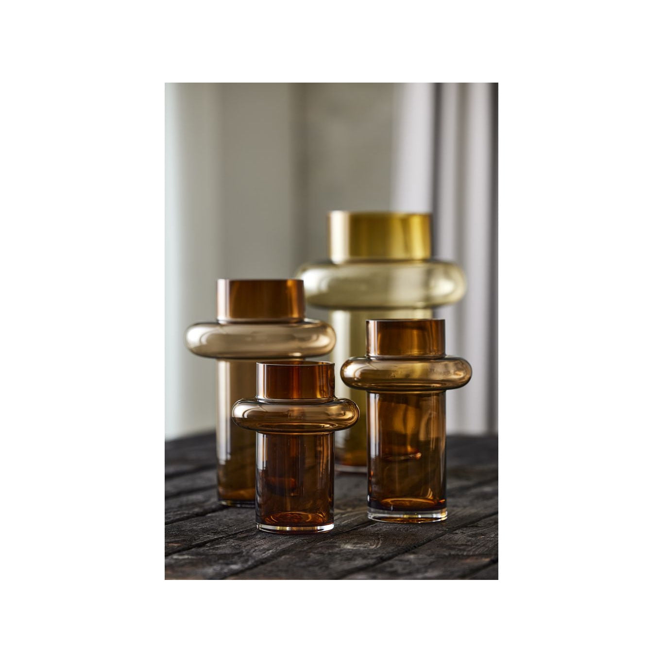 [product_category]-Lyngby Glas Tube Vase H: 20 Cm, Amber-Lyngby Glas-5722000235569-23556-LYN-14
