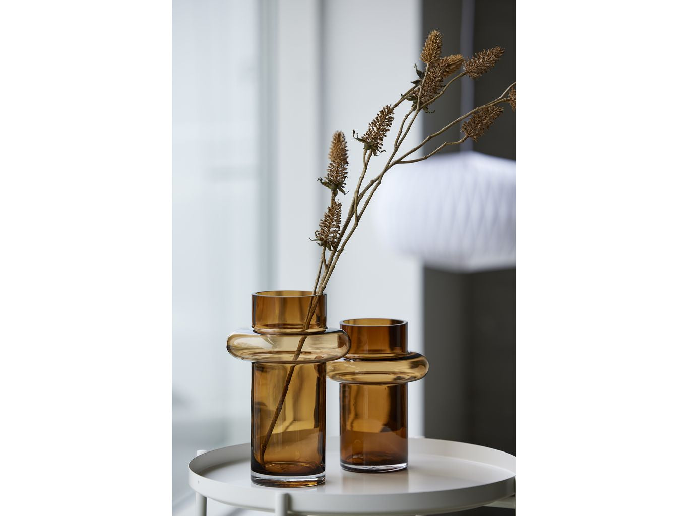 [product_category]-Lyngby Glas Tube Vase H: 20 Cm, Amber-Lyngby Glas-5722000235569-23556-LYN-8