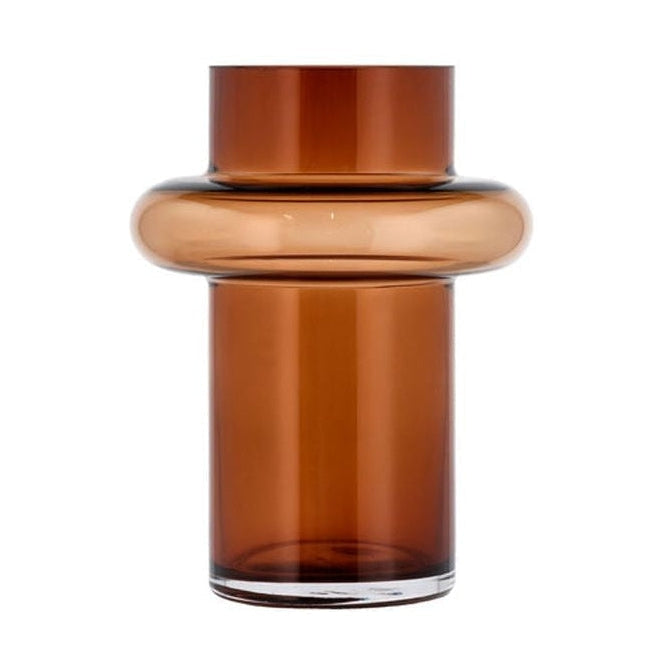 [product_category]-Lyngby Glas Tube Vase H: 20 Cm, Amber-Lyngby Glas-5722000235569-23556-LYN-9