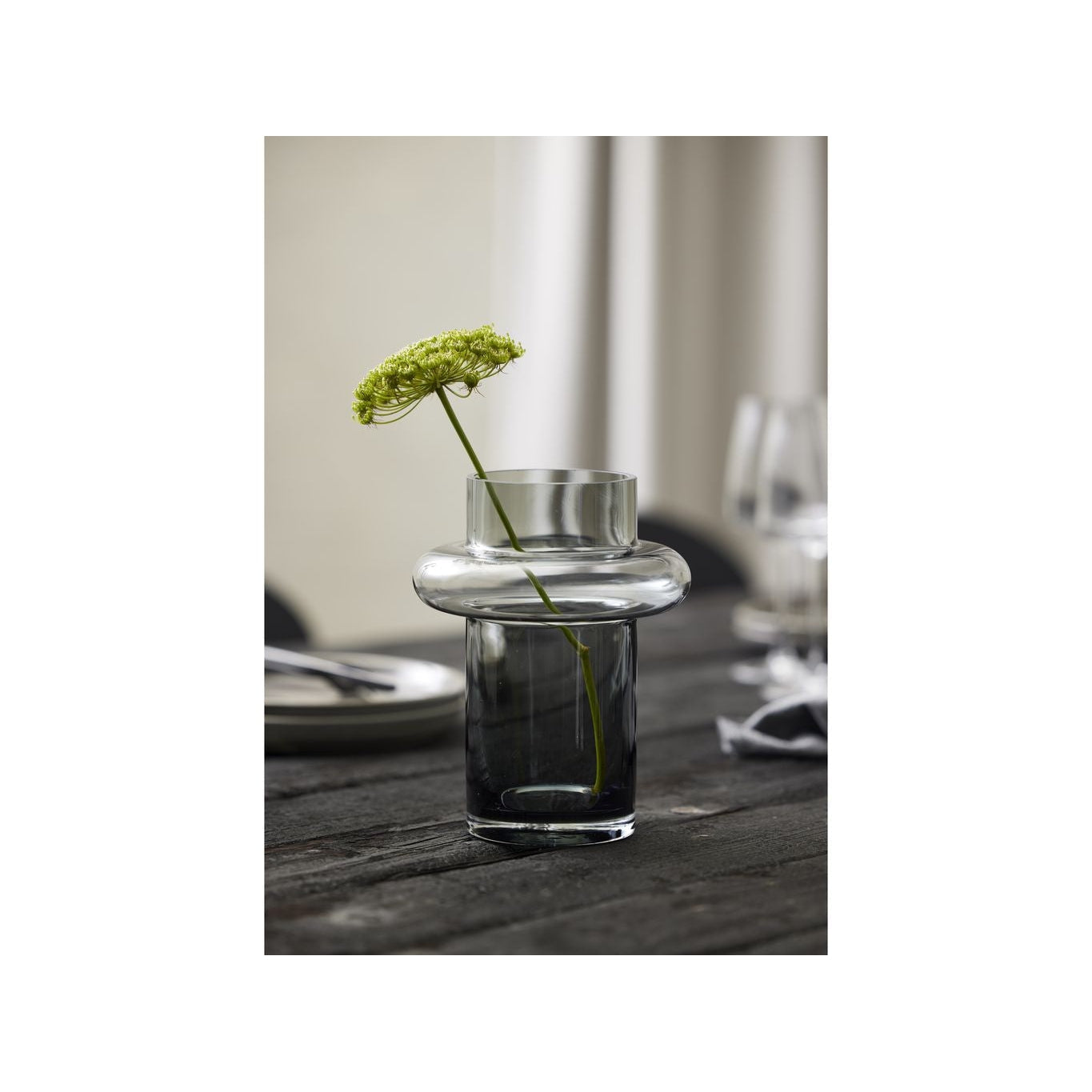 [product_category]-Lyngby Glas Tube Vase H: 20 Cm, Smoke-Lyngby Glas-5722000235705-23570-LYN-12