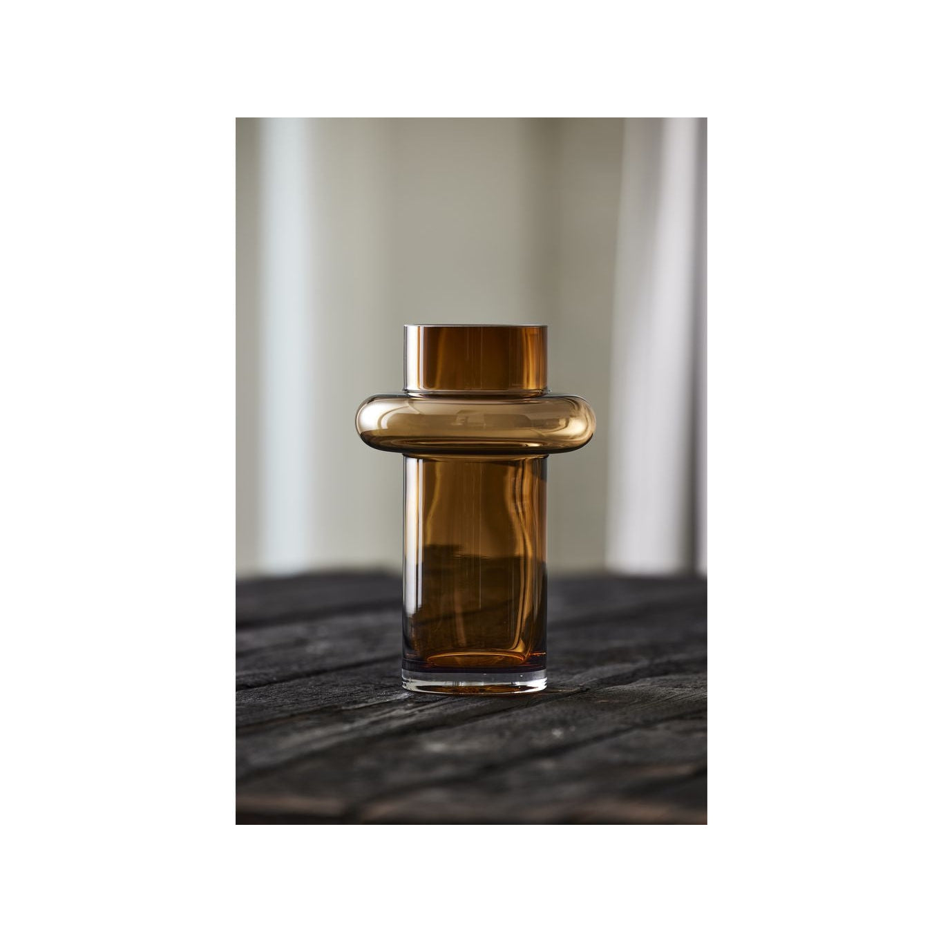 [product_category]-Lyngby Glas Tube Vase H: 25 Cm, Amber-Lyngby Glas-5722000235583-23558-LYN-11