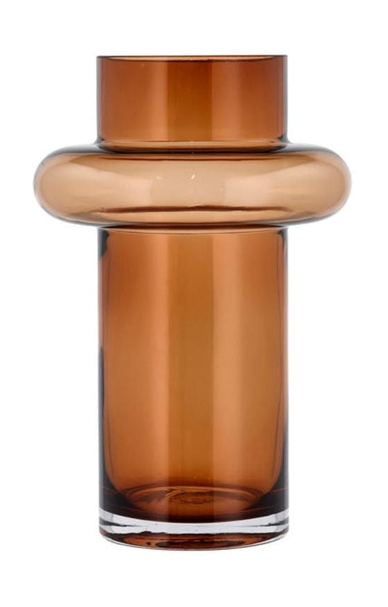 [product_category]-Lyngby Glas Tube Vase H: 25 Cm, Amber-Lyngby Glas-5722000235583-23558-LYN-1