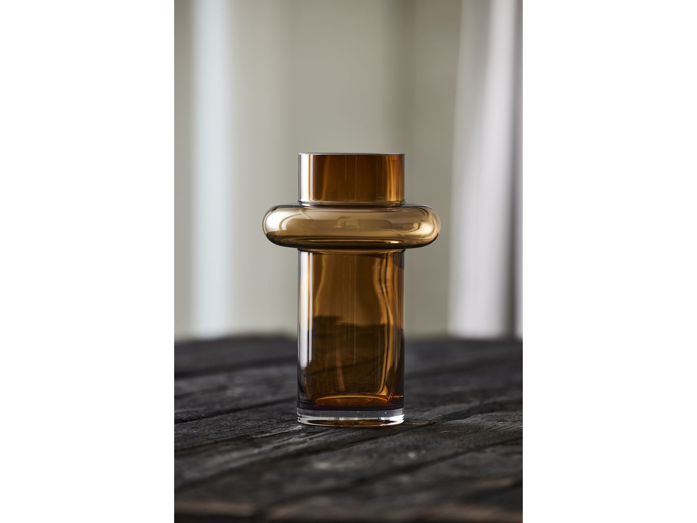 [product_category]-Lyngby Glas Tube Vase H: 25 Cm, Amber-Lyngby Glas-5722000235583-23558-LYN-2