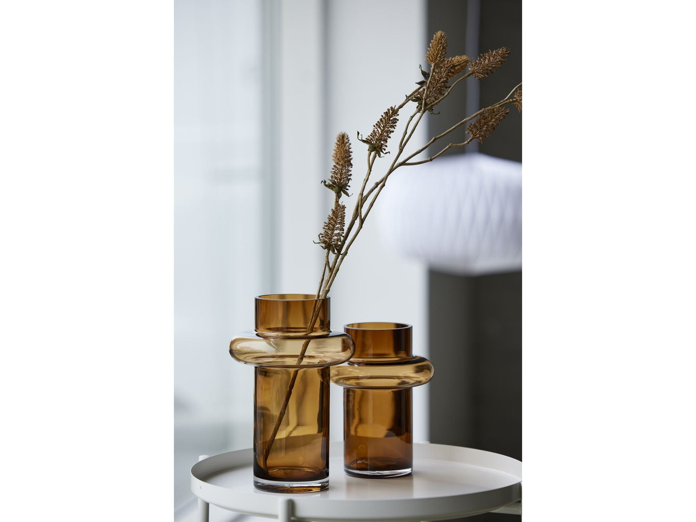 [product_category]-Lyngby Glas Tube Vase H: 25 Cm, Amber-Lyngby Glas-5722000235583-23558-LYN-5