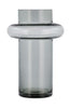 Lyngby Glas Tube váza H: 25 cm, kouř