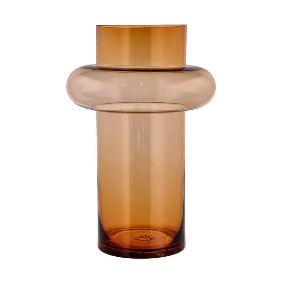 [product_category]-Lyngby Glas Tube Vase H: 40 Cm, Amber-Lyngby Glas-5722000235521-23552-LYN-13