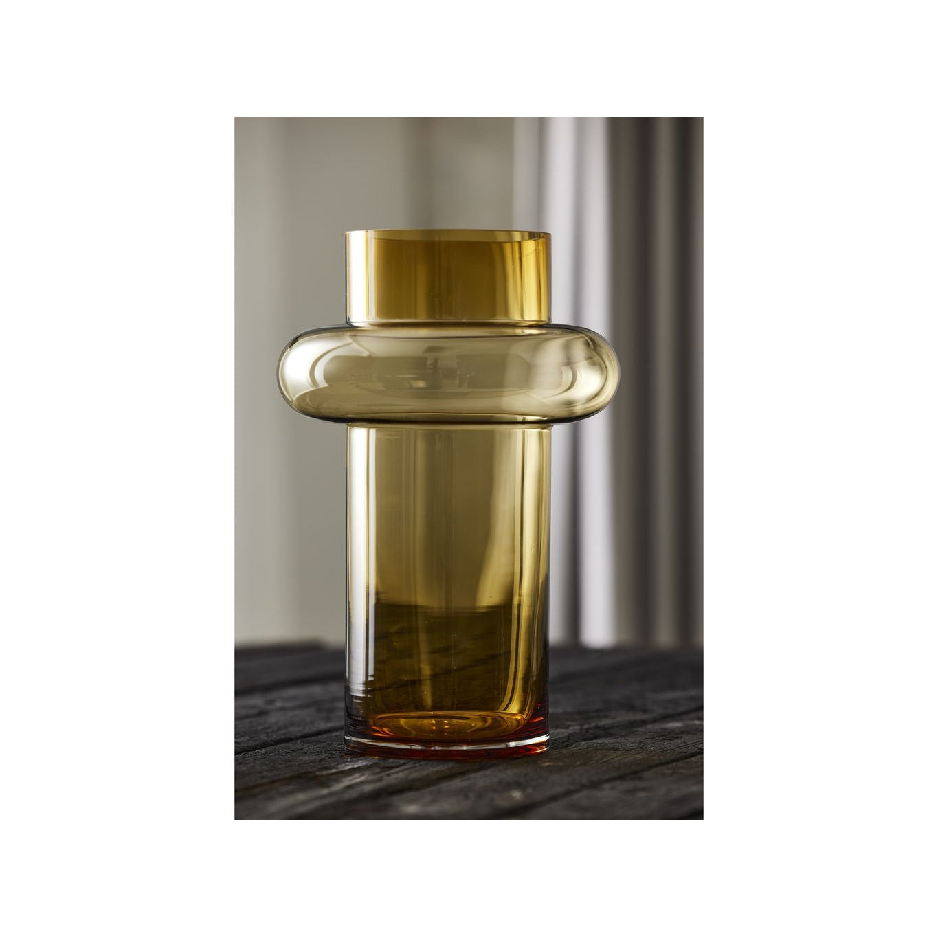 [product_category]-Lyngby Glas Tube Vase H: 40 Cm, Amber-Lyngby Glas-5722000235521-23552-LYN-14