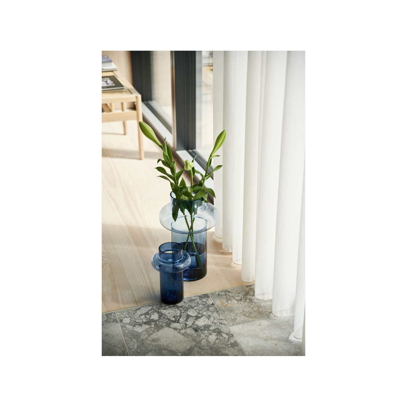 [product_category]-Lyngby Glas Tube Vase H: 40 Cm, Amber-Lyngby Glas-5722000235521-23552-LYN-19