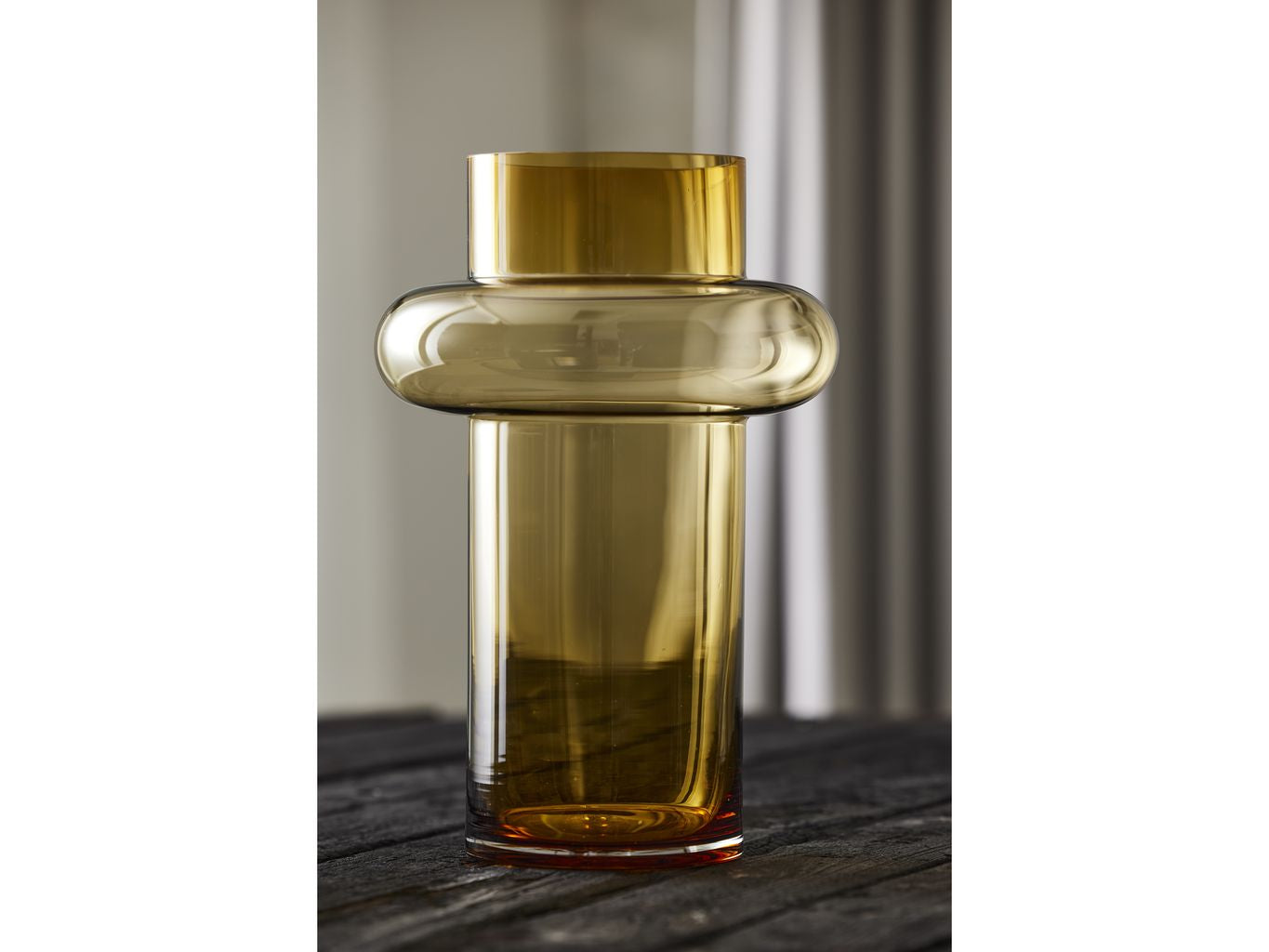 [product_category]-Lyngby Glas Tube Vase H: 40 Cm, Amber-Lyngby Glas-5722000235521-23552-LYN-2