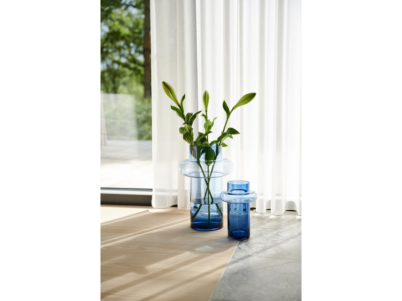 [product_category]-Lyngby Glas Tube Vase H: 40 Cm, Amber-Lyngby Glas-5722000235521-23552-LYN-6