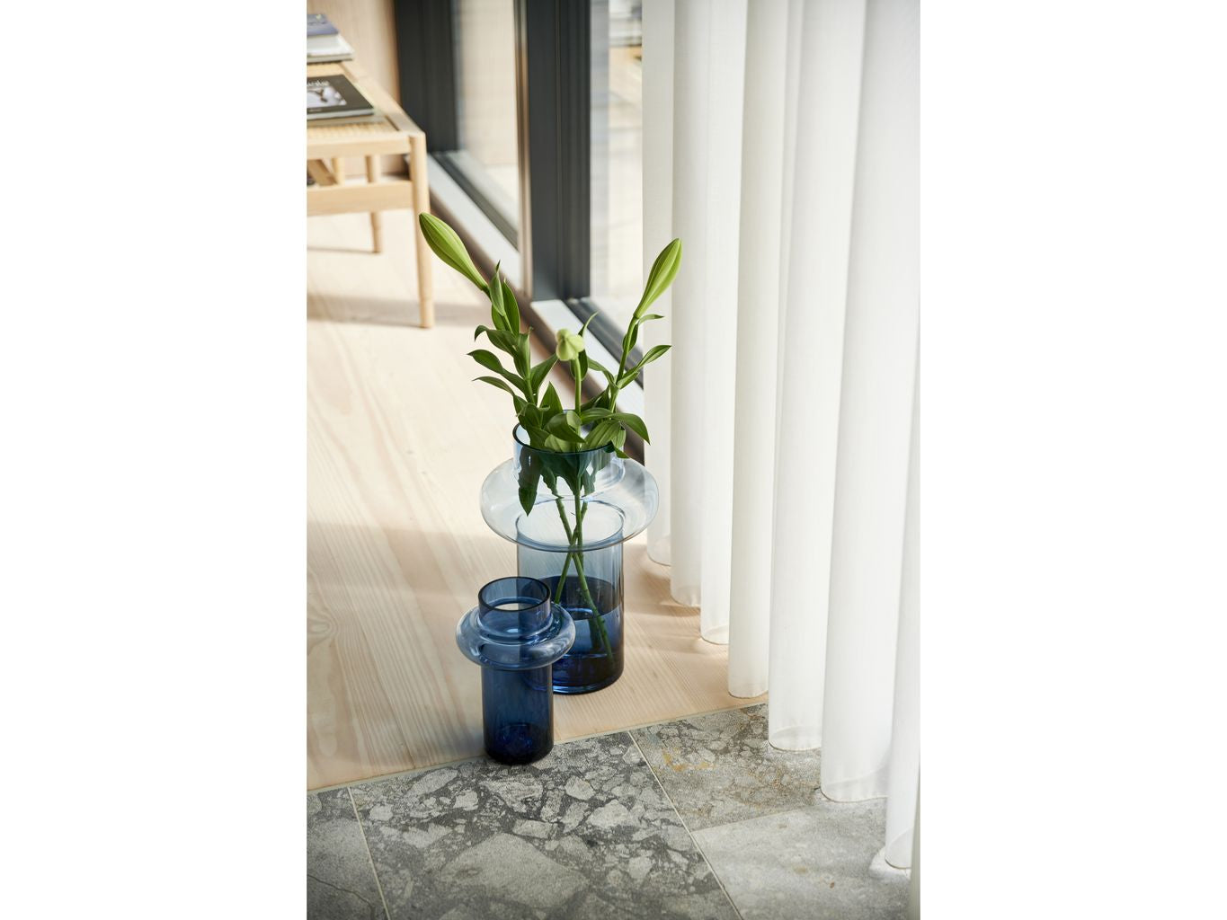 [product_category]-Lyngby Glas Tube Vase H: 40 Cm, Amber-Lyngby Glas-5722000235521-23552-LYN-7