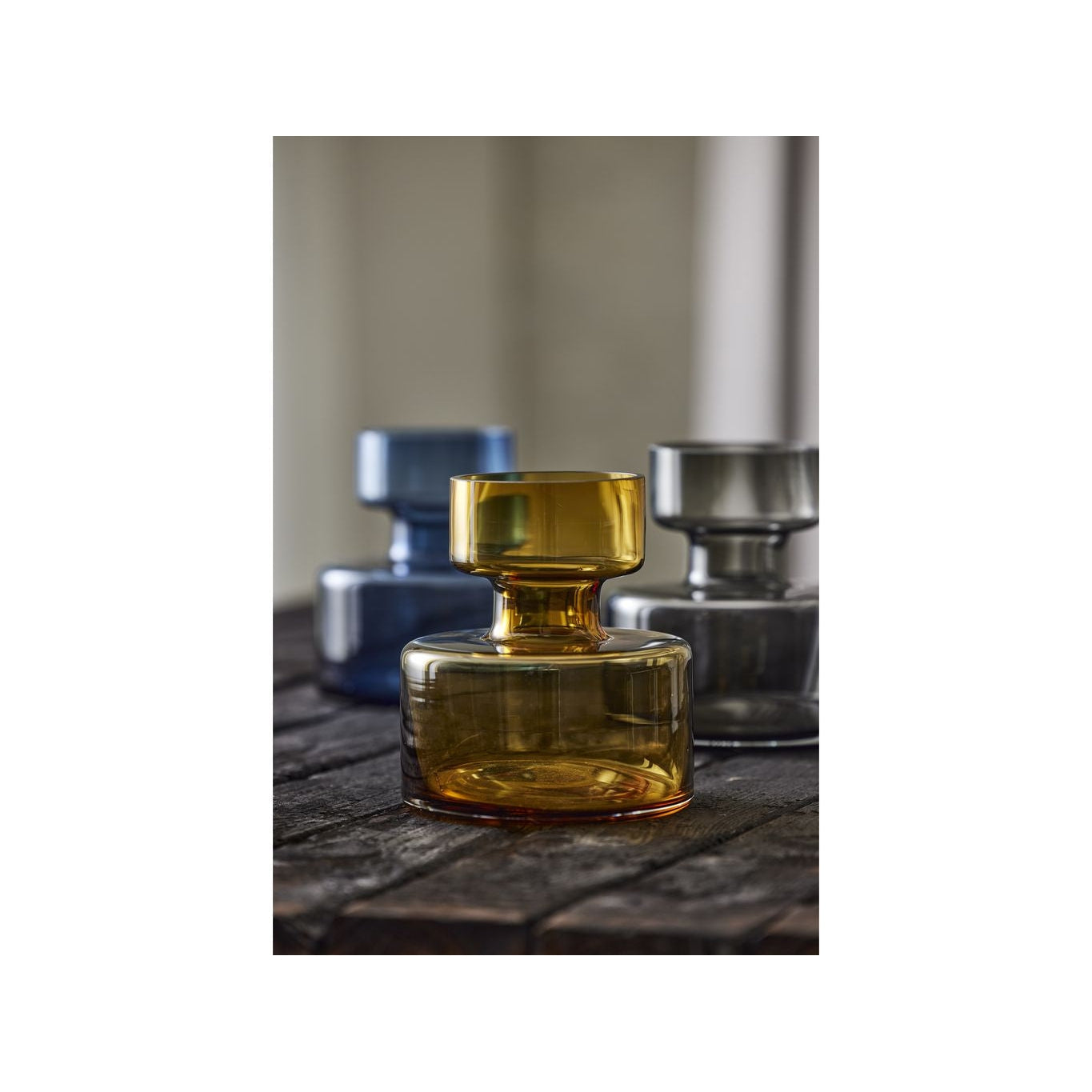 [product_category]-Lyngby Glas Tubular Vase H: 20 Cm, Amber-Lyngby Glas-5722000235590-23559-LYN-11