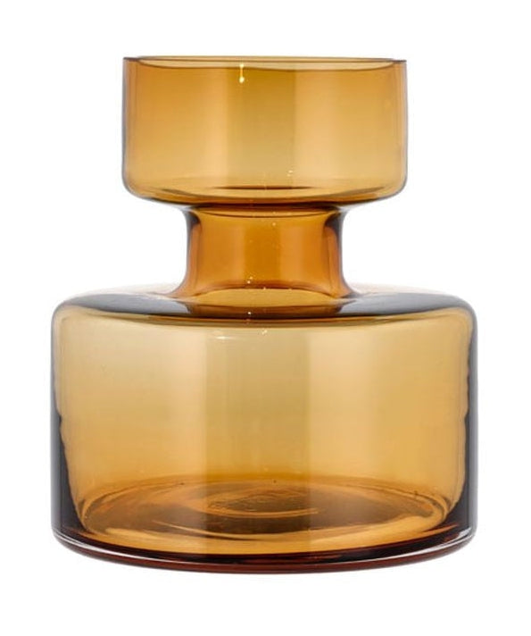 [product_category]-Lyngby Glas Tubular Vase H: 20 Cm, Amber-Lyngby Glas-5722000235590-23559-LYN-1