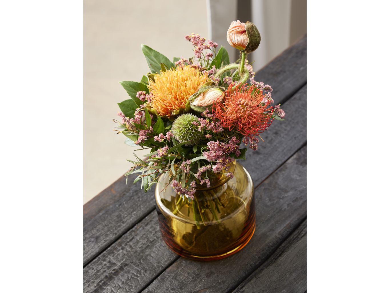 [product_category]-Lyngby Glas Tubular Vase H: 20 Cm, Amber-Lyngby Glas-5722000235590-23559-LYN-2