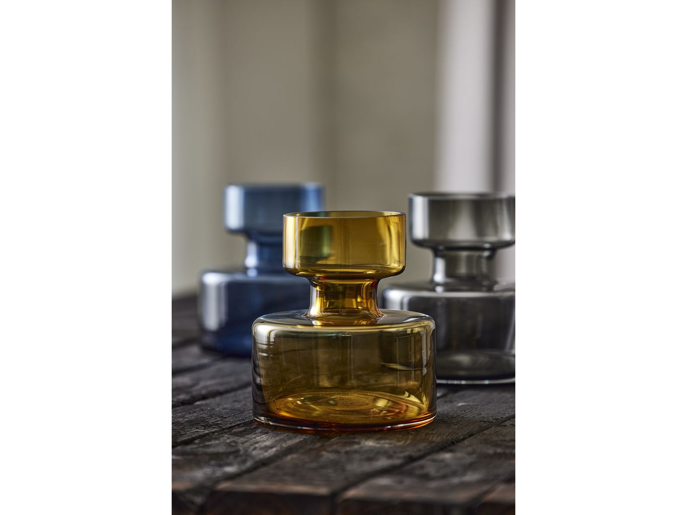 [product_category]-Lyngby Glas Tubular Vase H: 20 Cm, Amber-Lyngby Glas-5722000235590-23559-LYN-4