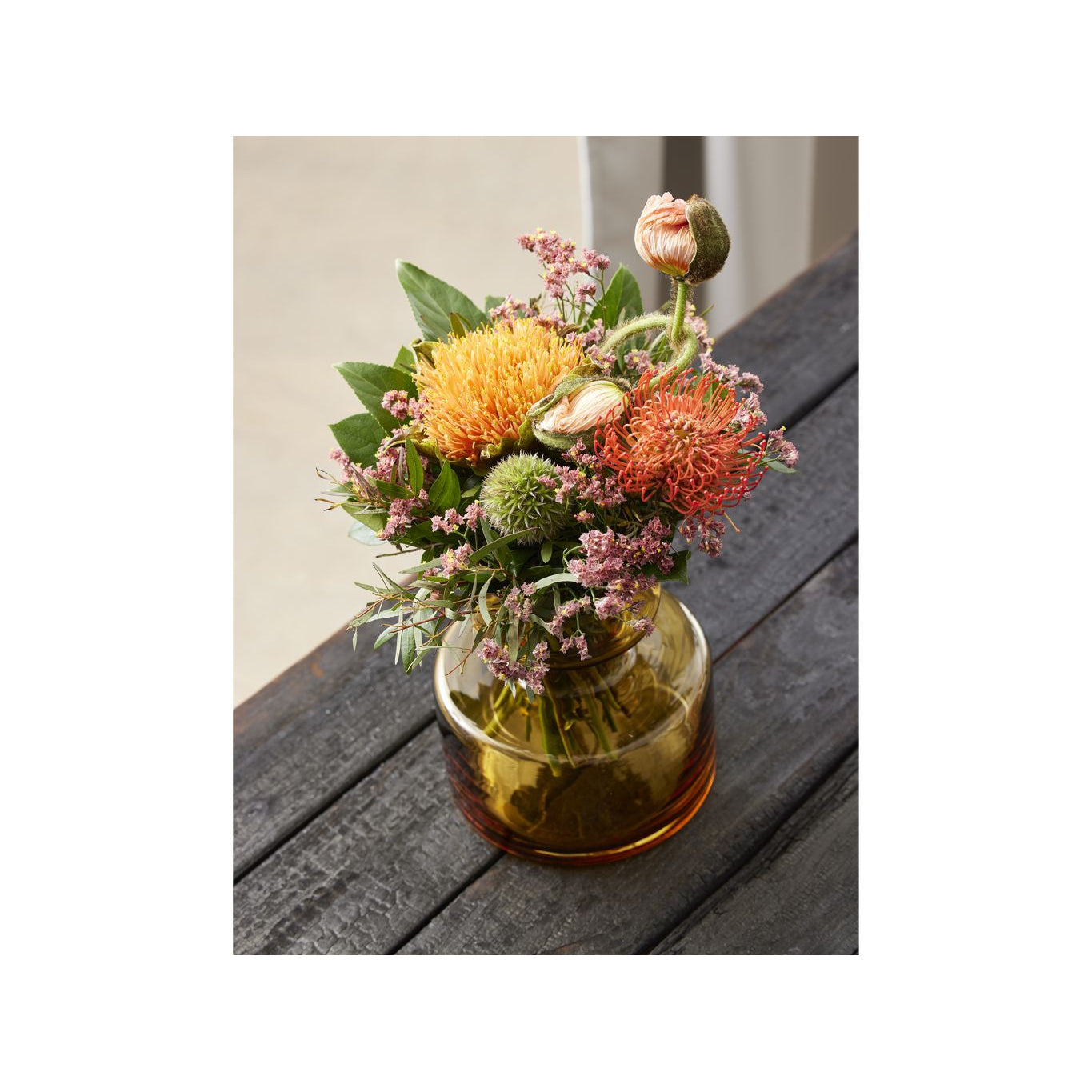 [product_category]-Lyngby Glas Tubular Vase H: 20 Cm, Amber-Lyngby Glas-5722000235590-23559-LYN-9