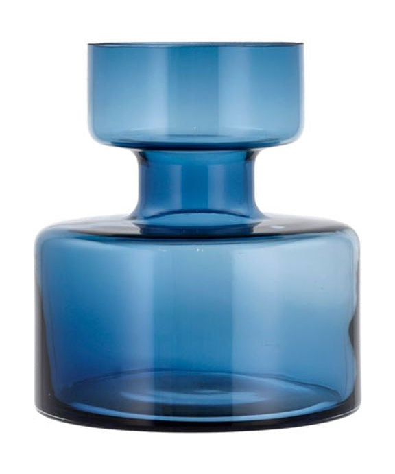 [product_category]-Lyngby Glas Tubular Vase H: 20 Cm, Blue-Lyngby Glas-5722000235651-23565-LYN-1