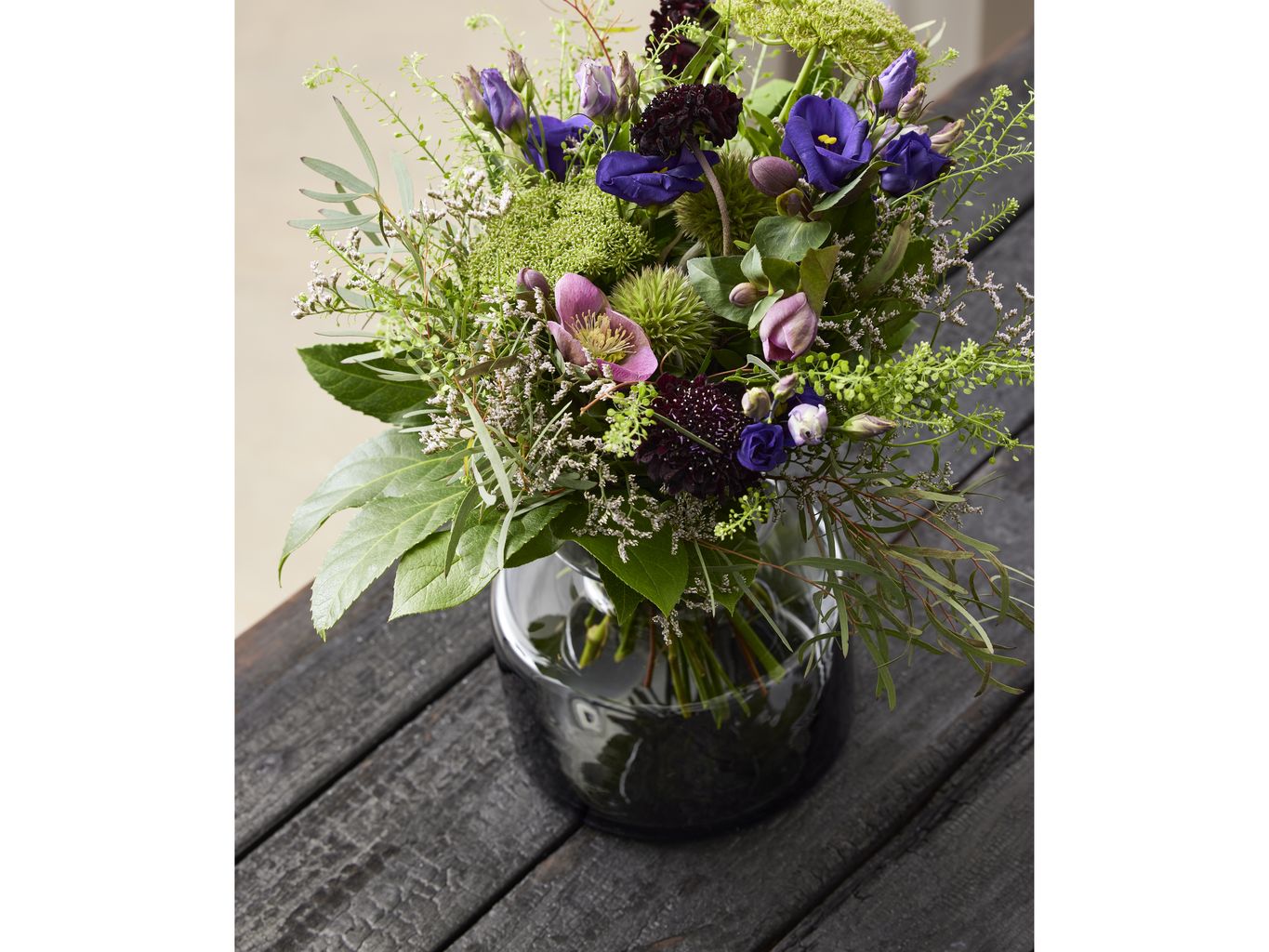 [product_category]-Lyngby Glas Tubular Vase H: 20 Cm, Smoke-Lyngby Glas-5722000239147-23914-LYN-5