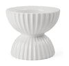 Lyngby Porcelæn Lyngby Tura Block Candle Holder ø11,5 Cm, White