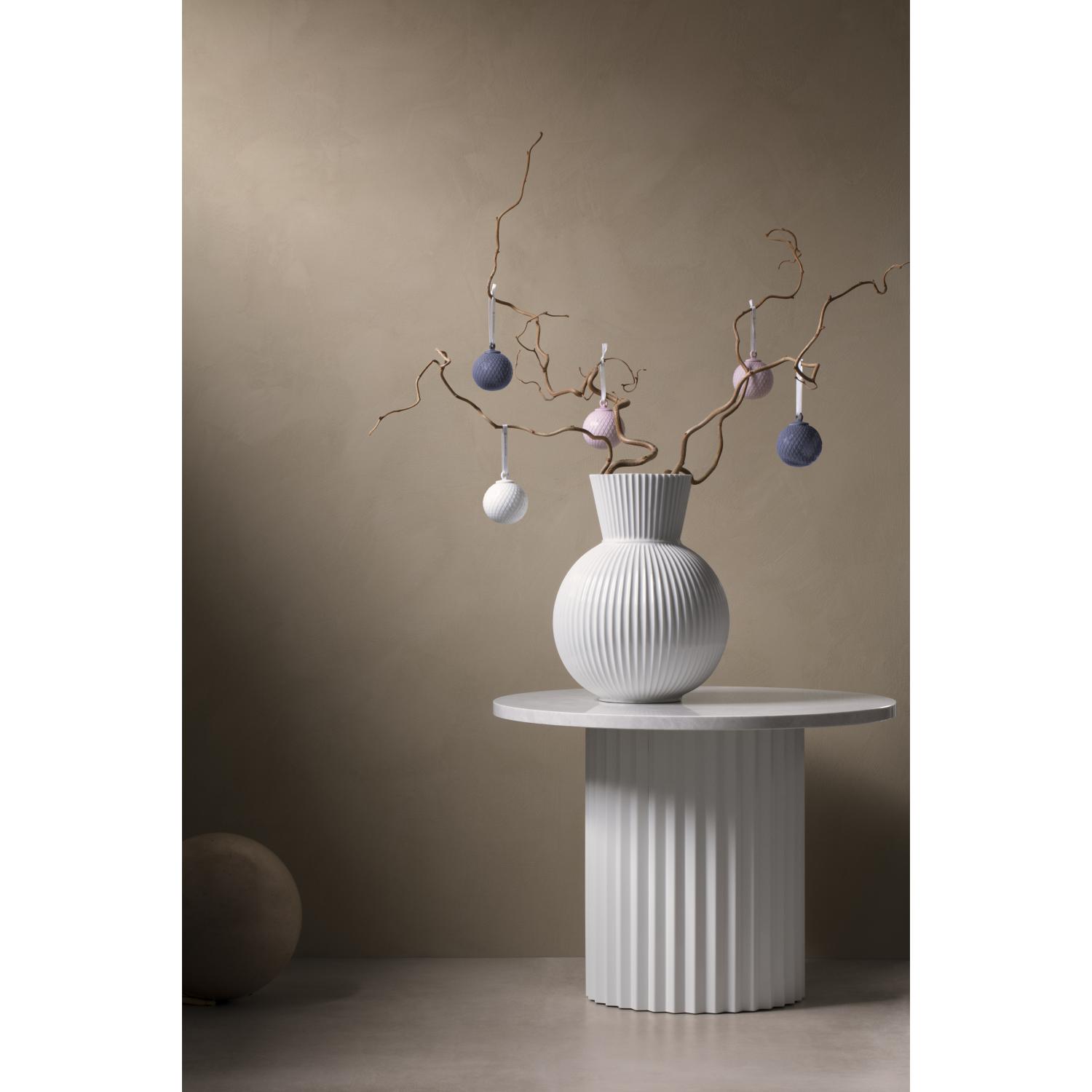 [product_category]-Lyngby Porcelæn Lyngby Tura Vase H34 White Porcelain-Lyngby Porcelæn-5711507014616-201461-LYN-4