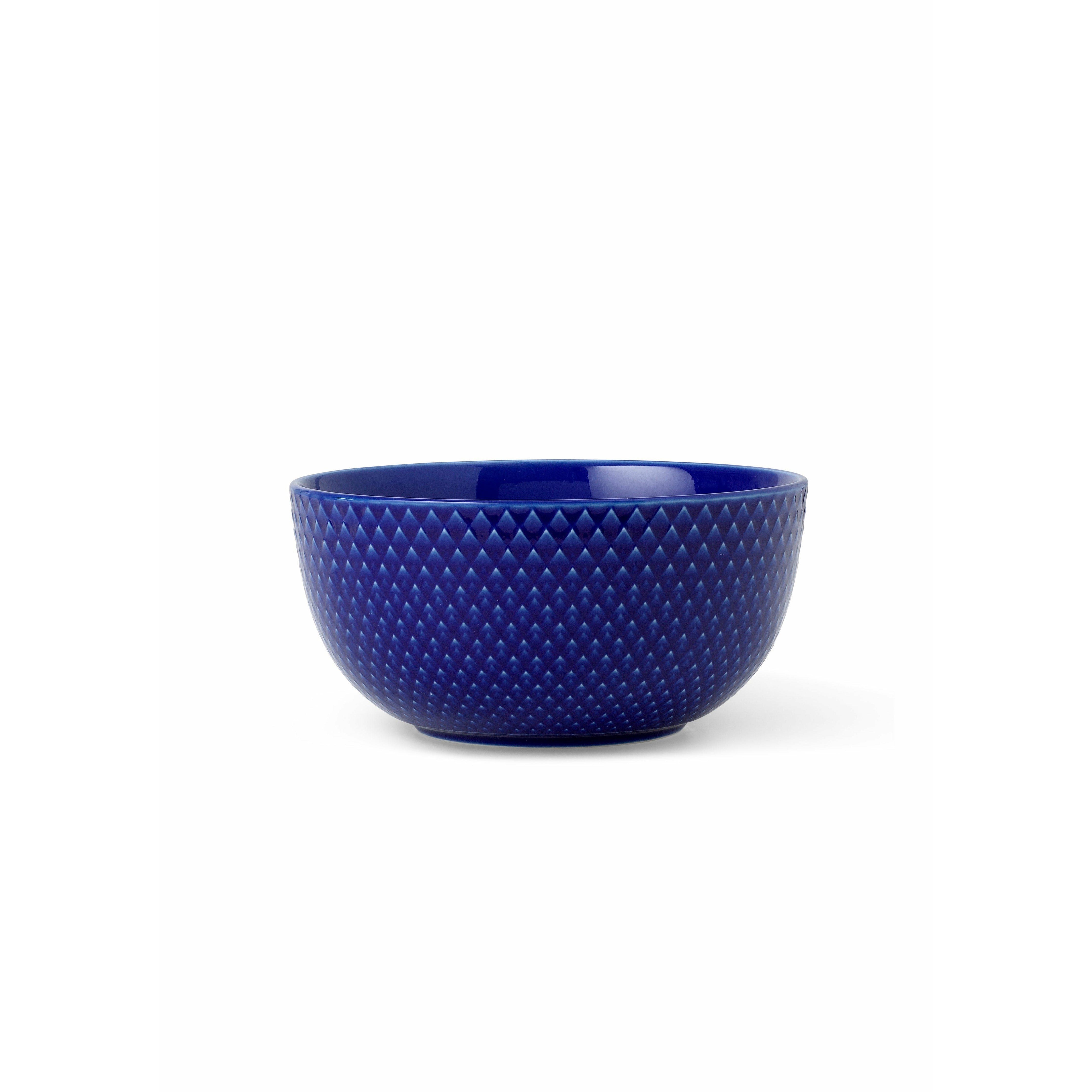 [product_category]-Lyngby Porcelæn Rhombe Color Bowl ø13, Dark Blue-Lyngby Porcelæn-5711507019079-201907-LYN-1