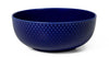 Lyngby Porcelæn Rhombe Color Bowl ø15.5 Cm, Dark Blue