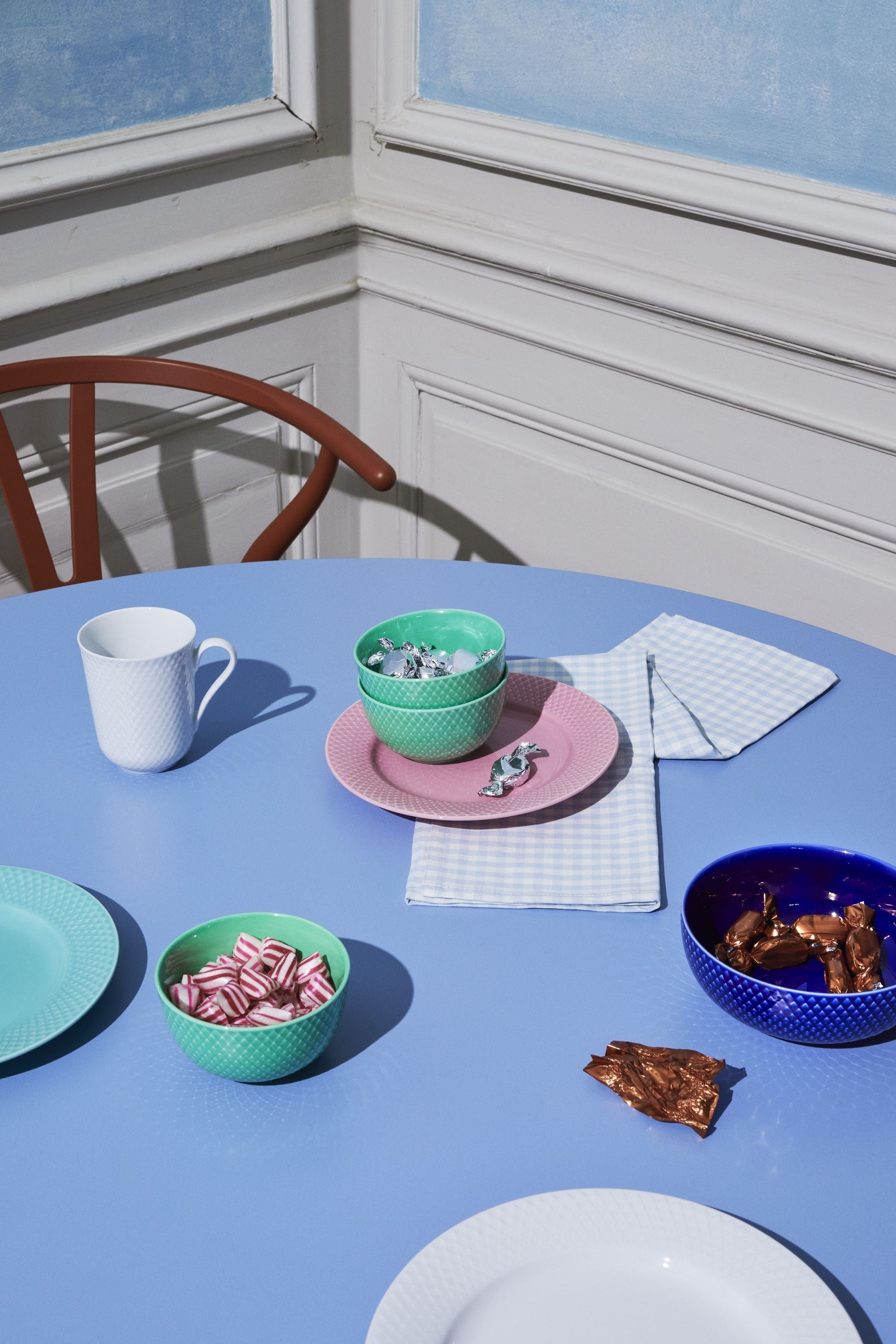 [product_category]-Lyngby Porcelæn Rhombe Color Bowl ø15.5 Cm, Dark Blue-Lyngby Porcelæn-5711507019130-201913-LYN-5