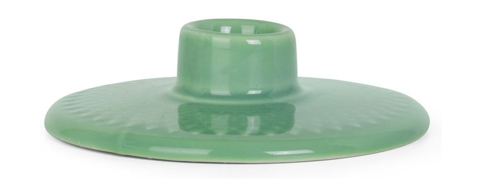 [product_category]-Lyngby Porcelæn Rhombe Color Candlestick H3 Cm, Green-Lyngby Porcelæn-5711507019277-201927-LYN-1