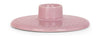 Lyngby Porcelæn Rhombe Color Candlestick H3 Cm, Pink
