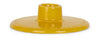 Lyngby Porcelæn Rhombe Color Candlestick H3 Cm, Yellow