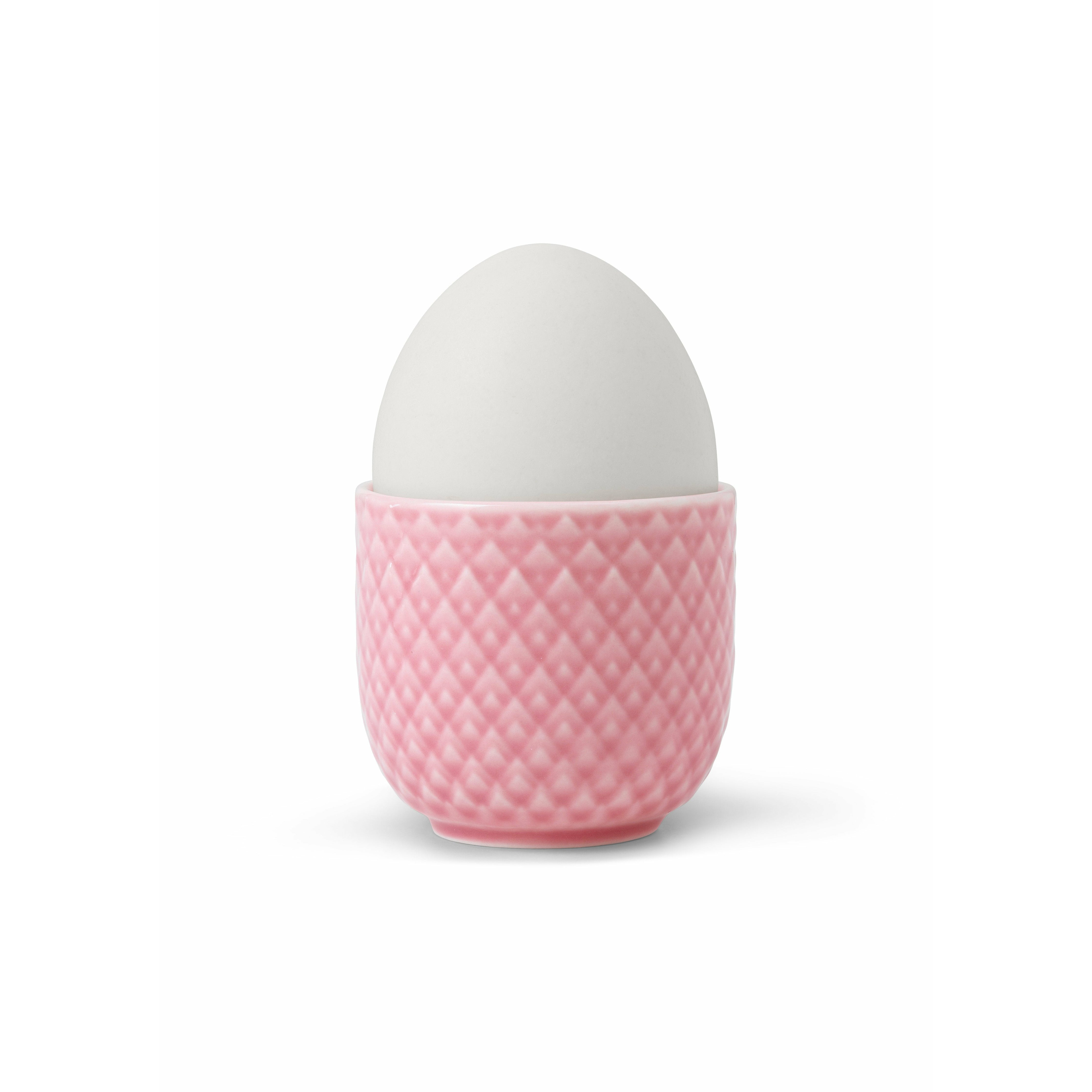 [product_category]-Lyngby Porcelæn Rhombe Color Egg Cup ø5 Cm, Pink-Lyngby Porcelæn-5711507019802-201980-LYN-2