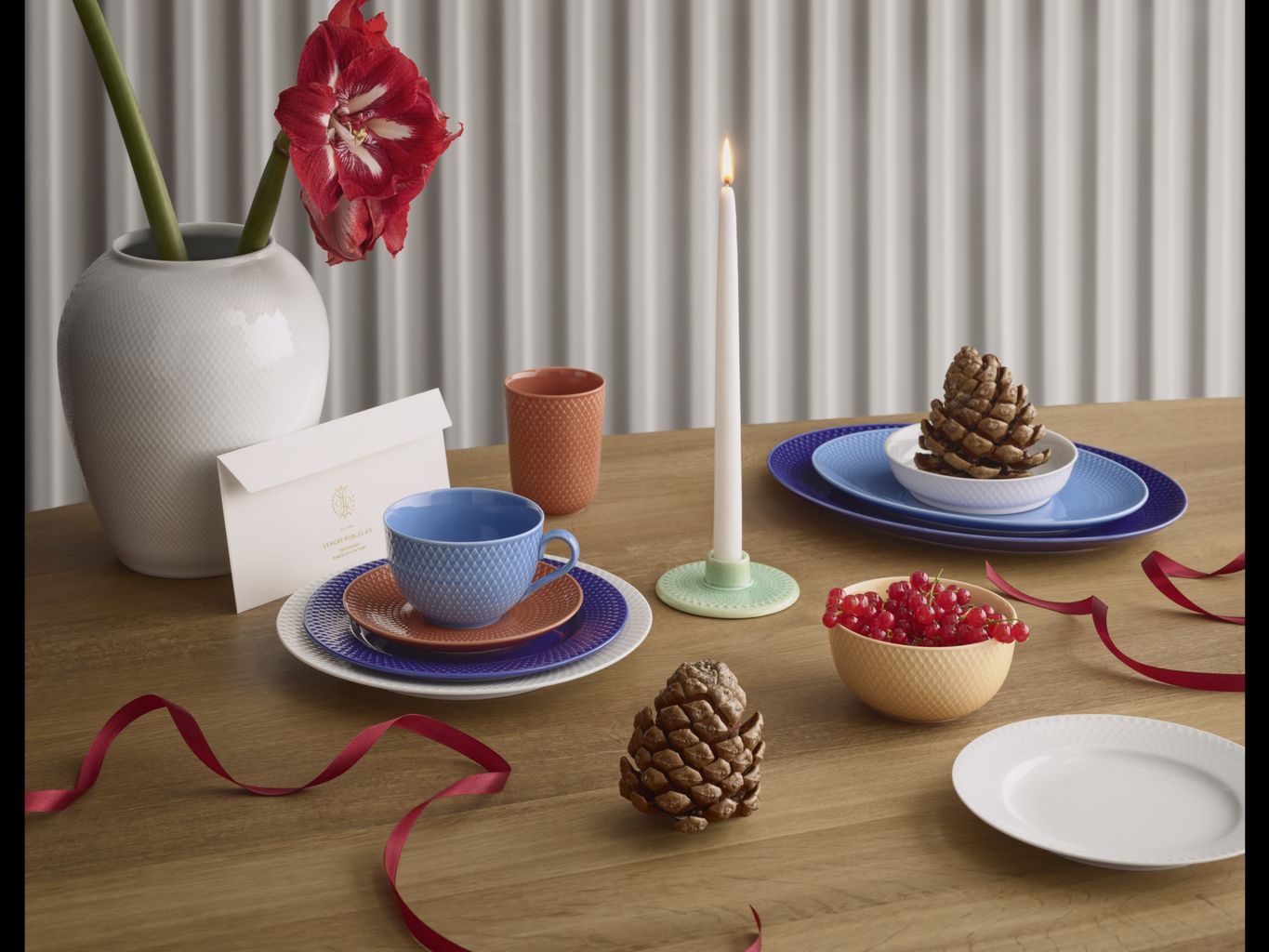 [product_category]-Lyngby Porcelæn Rhombe Color Oval Serving Plate 35x26,5, Dark Blue-Lyngby Porcelæn-5711507019536-201953-LYN-3