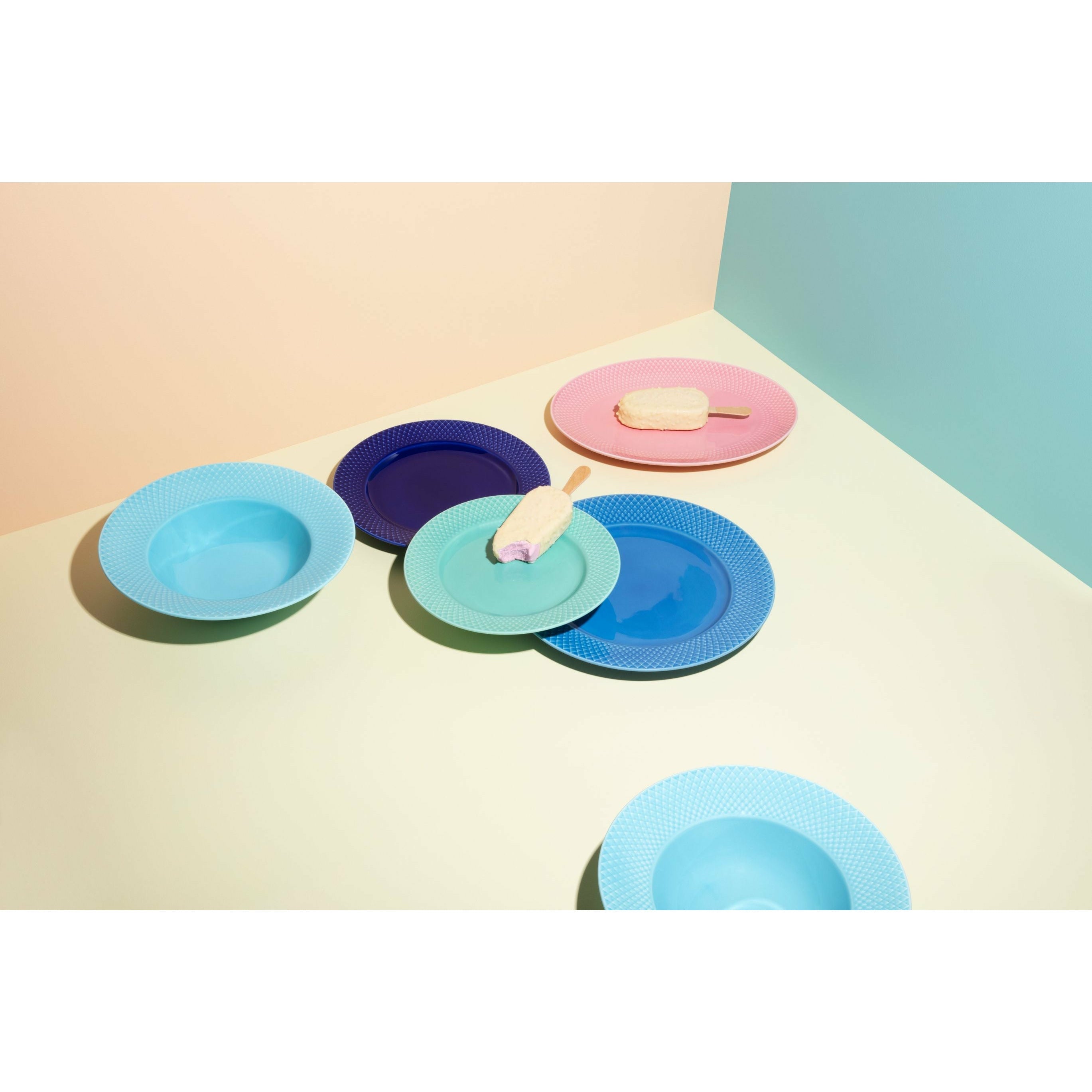 [product_category]-Lyngby Porcelæn Rhombe Color Oval Top 28,5x21,5 Cm, Pink-Lyngby Porcelæn-5711507019574-201957-LYN-6