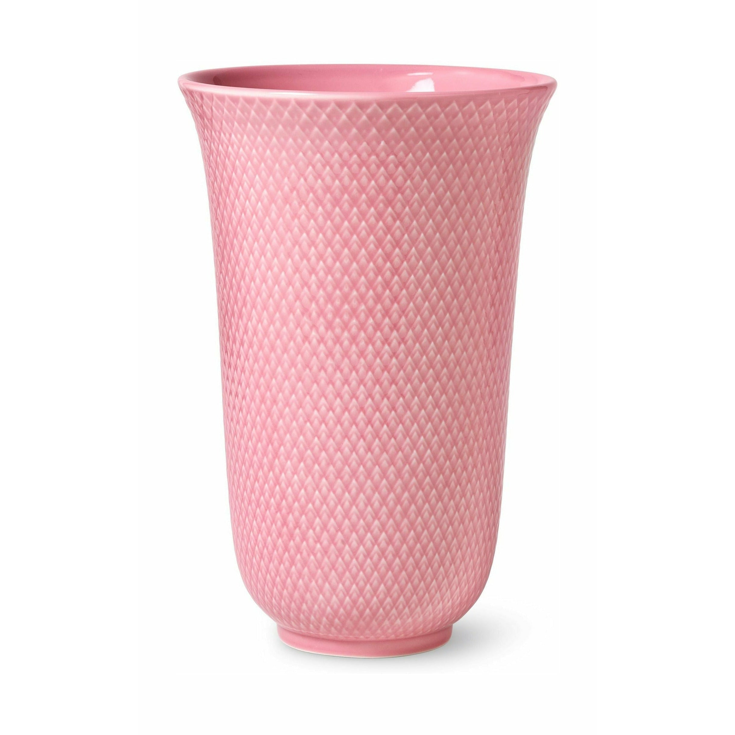 [product_category]-Lyngby Porcelæn Rhombe Color Vase 20 Cm, Pink-Lyngby Porcelæn-5711507019215-201921-LYN-1