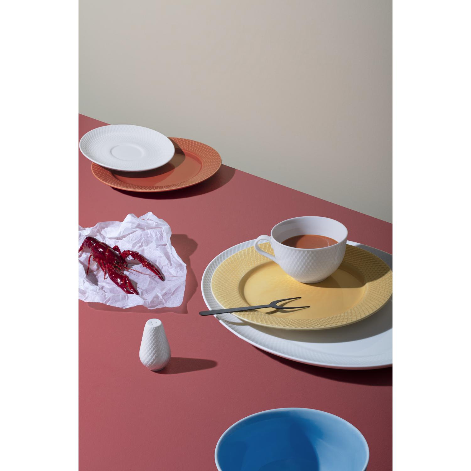 [product_category]-Lyngby Porcelæn Rhombe Teacup With Saucer 39 Cl White Porcelain-Lyngby Porcelæn-5711507012025-201202-LYN-3