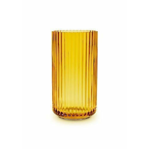 [product_category]-Lyngby Porcelæn Vase H15,5 Cm Hand Blown Glass, Amber-Lyngby Porcelæn-5711507005614-200561-LYN-1