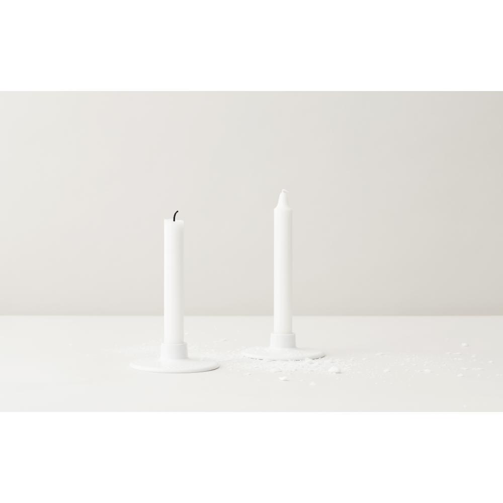 [product_category]-Lyngby Rhombe Candle Holder White, 10,5 Cm-Lyngby Porcelæn-5711507201702-201702-LYN-4