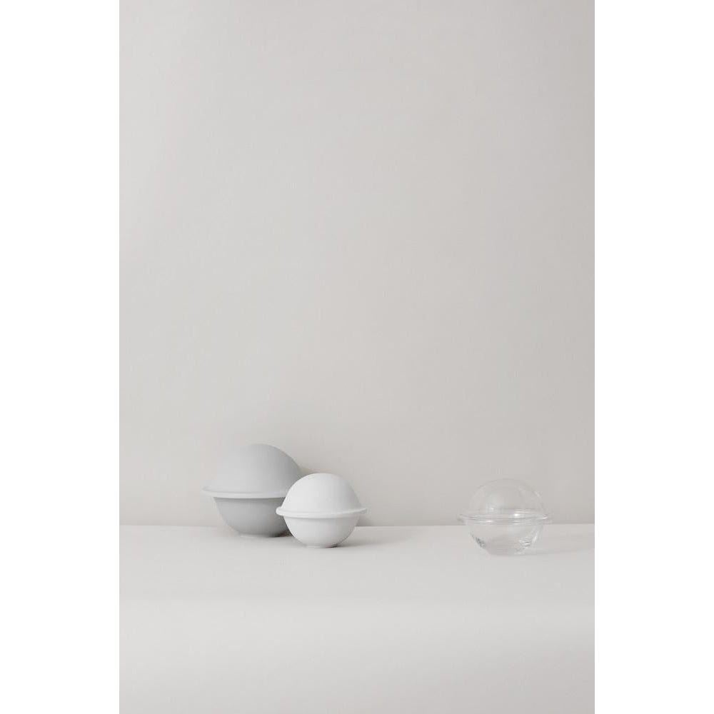 Lyngby Rhombe Chapeau Bowl With Lid, Blue, Small