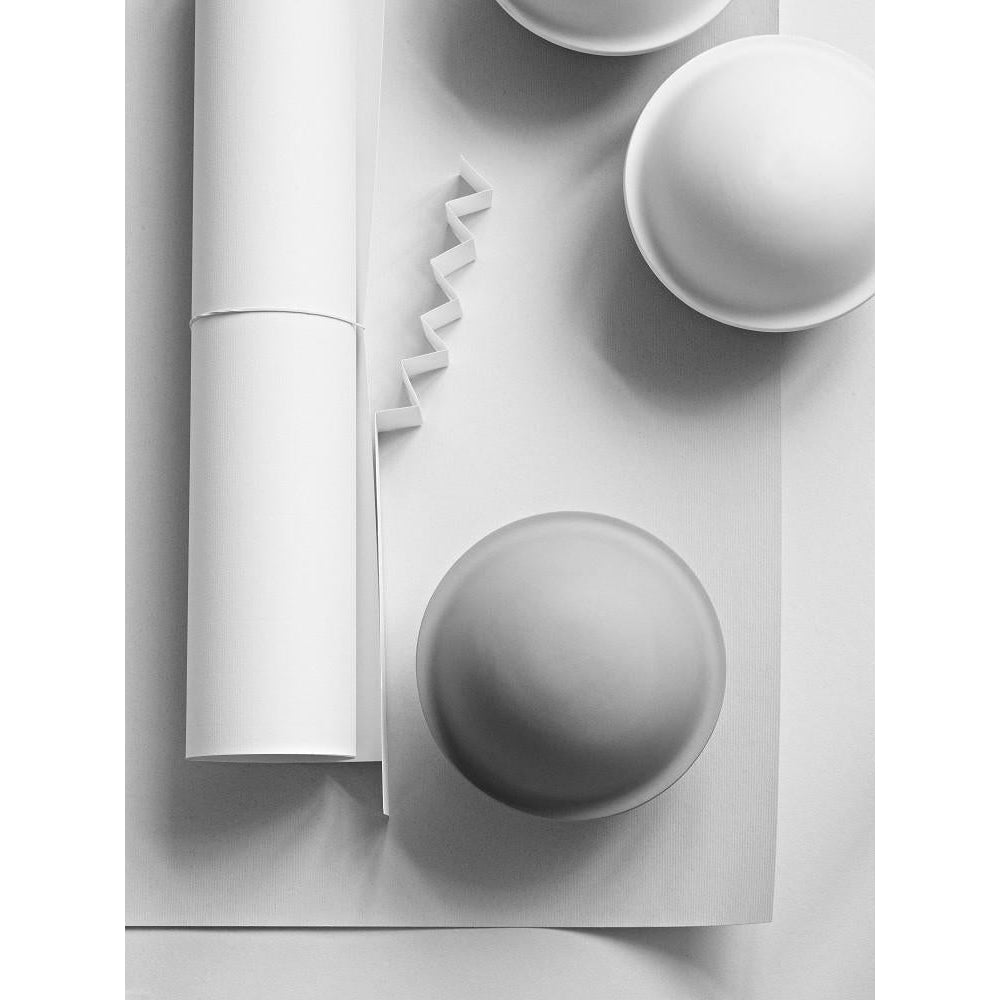 Lyngby Rhombe Chapeau Bowl With Lid, Matt White, Large