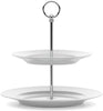 Lyngby Rhombe Etagere White, 27 cm