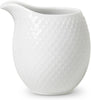 Lyngby Rhombe Milk Jug White, 39cl