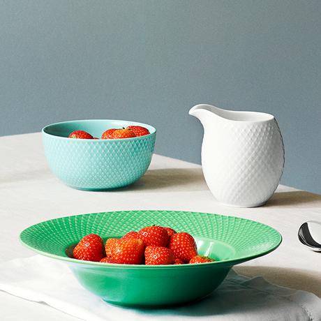 [product_category]-Lyngby Rhombe Milk Jug White, 39cl-Lyngby Porcelæn-5711507012339-201233-LYN-2