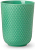 Lyngby Rhombe Mug Green, 33cl