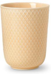 [product_category]-Lyngby Rhombe Mug Sand, 33cl-Lyngby Porcelæn-5711507019611-201961-LYN-1